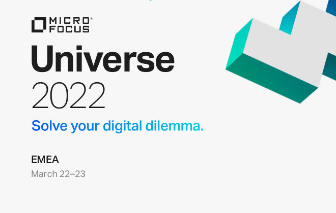 Micro Focus Universe 2022’ye sayılı günler kaldı