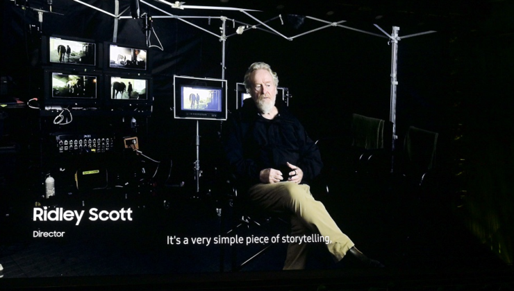 Oscar ödüllü yönetmen Ridley Scott, yeni kısa filmi Behold’u Samsung Galaxy S23 Ultra çekti