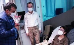 Beylikdüzü Belediyesi Kanser Tedavisi Gören Hastaları Ziyaret Etti