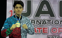 Alaslı İsmail, Fujairah Karate 1-Gençler Ligi’nde Altın Madalya Kazandı