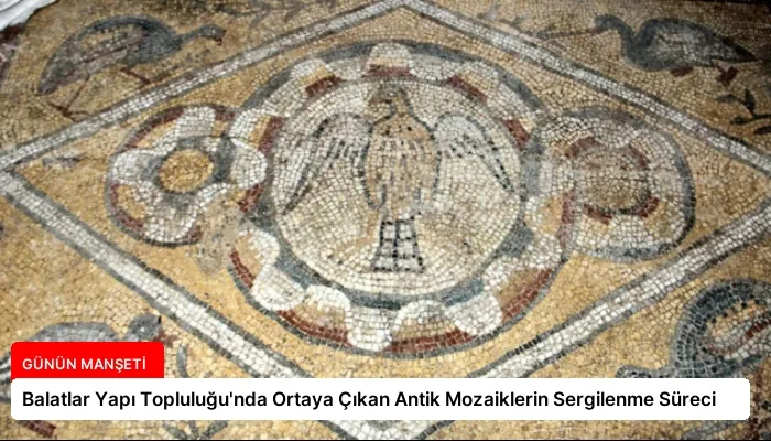 Balatlar Yapı Topluluğu’nda Ortaya Çıkan Antik Mozaiklerin Sergilenme Süreci