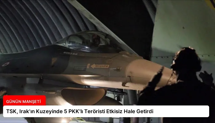 TSK, Irak’ın Kuzeyinde 5 PKK’lı Teröristi Etkisiz Hale Getirdi